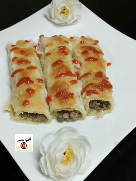الكانيلونى باللحمه المفرومه