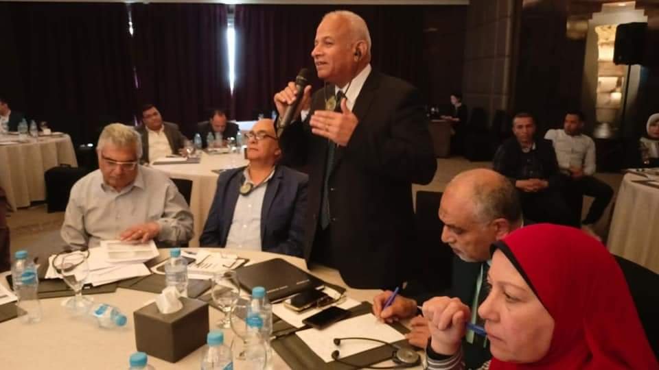 رئيس مياه البحيرة وبعثة البنك الدولي  يستعرض مشروع خدمات الصرف الصحي المستدامة للمناطق الريفية
