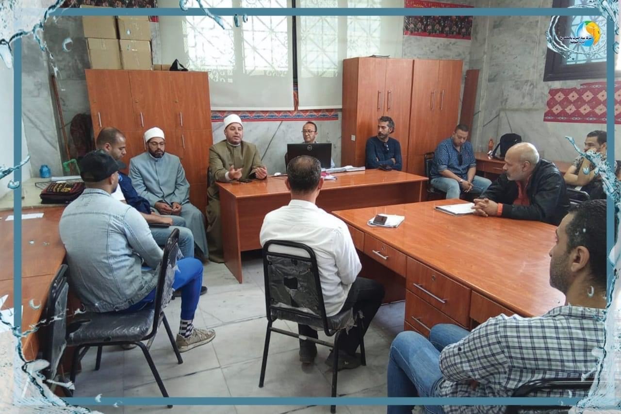 بالتعاون مع الأزهر.. ندوة توعوية دينية بفرعي شركة مياه الشرب في الإسكندرية